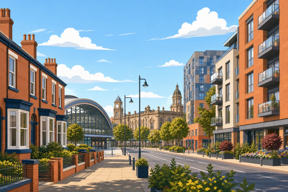Doncaster town centre properties near the railway station — letting agents for DN1 rentals